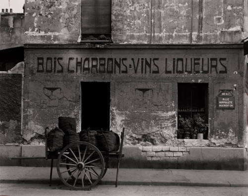 Untitled (Bois Charbons - Vins Liquers), Paris