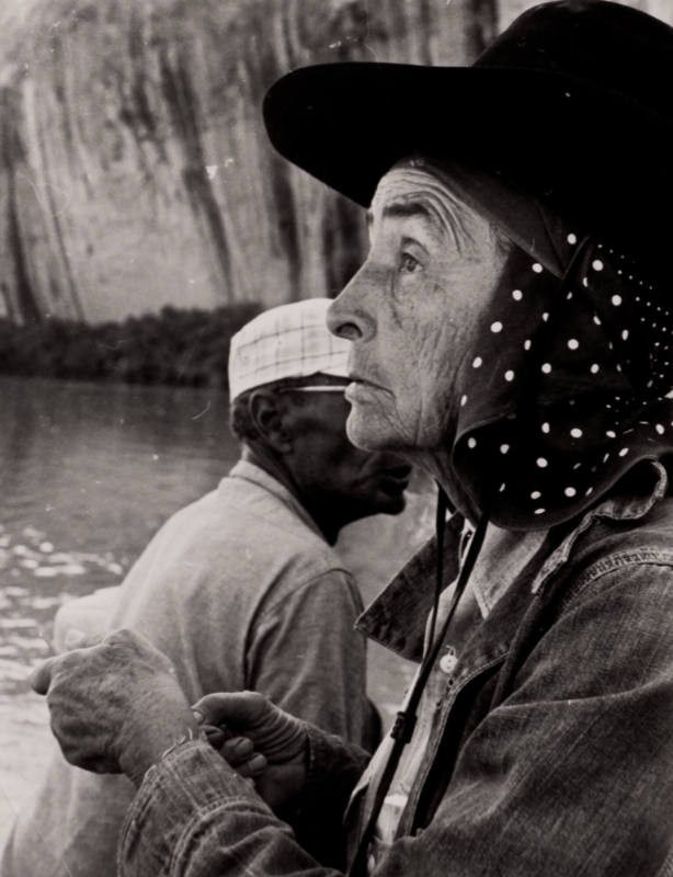 Glen Canyon (O'Keeffe in profile)