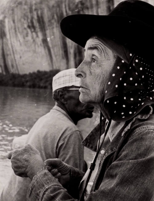 Glen Canyon (O'Keeffe in profile)