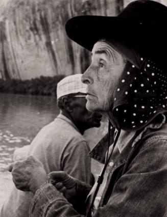Glen Canyon (O'Keeffe in profile)