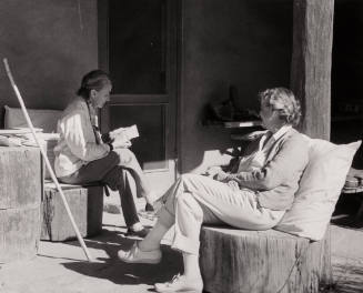 Georgia O'Keeffe and Her Sister, Kathryn