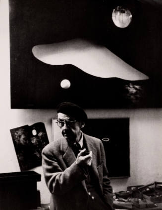 Man Ray in his Studio, Paris