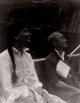 Tish Frank and Georgia O'Keeffe Gaze in Awe and Wonder at the High Walls as the Boat Plies Slowly Through the Narrows