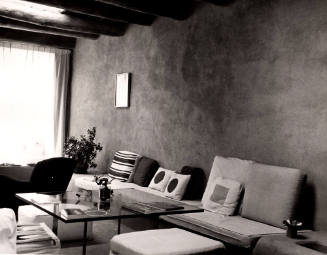 Living Room of Georgia O'Keeffe's Abiquiu House, New Mexico