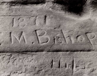 In Music Temple, Glen Canyon (Bishop Inscription)