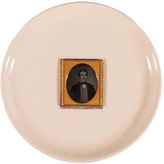 Untitled (Plate with photograph)
