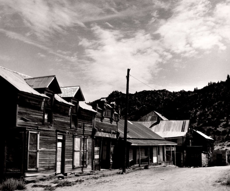 Street in Silver City, Idaho