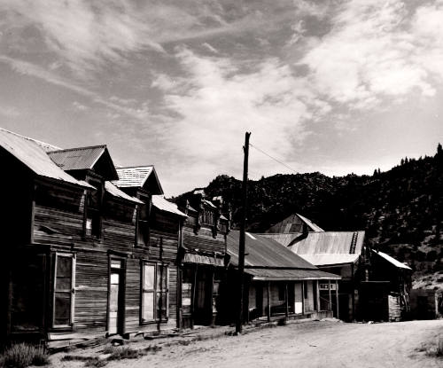 Street in Silver City, Idaho