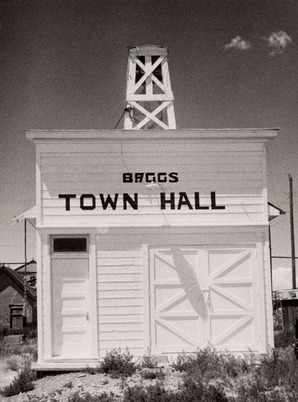 Town Hall at Baggs, Wyoming