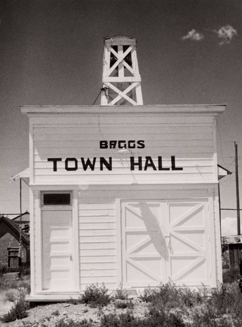 Town Hall at Baggs, Wyoming