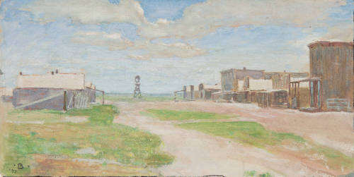 Untitled (town on the plains)