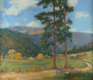 Untitled Landscape - Mountain Valley