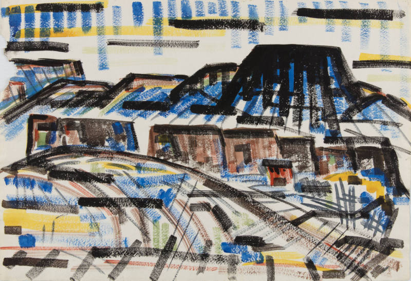 Black Mesa and Houses