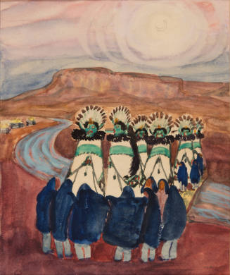 Sunset Crossing of the Shalako