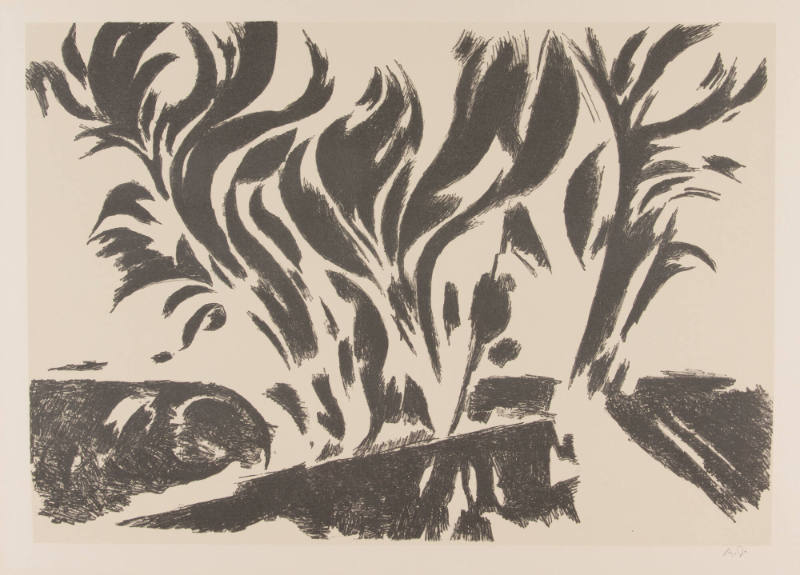 Trees in Ranchos III - Taos Modernism