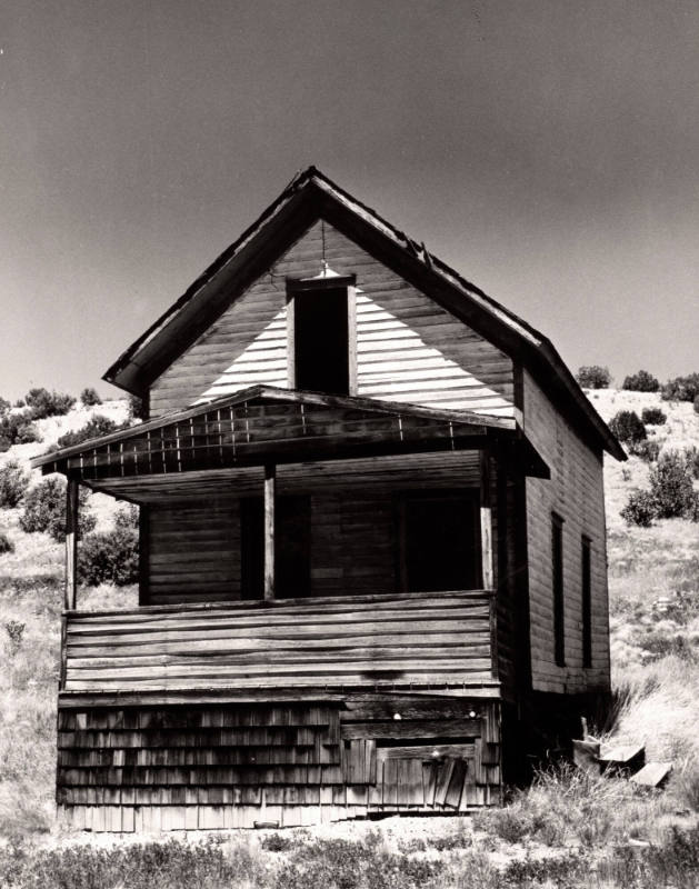 Deserted House in the Deserted Mining Town of Madrid, New Mexico