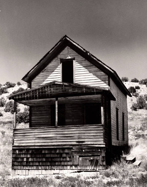 Deserted House in the Deserted Mining Town of Madrid, New Mexico