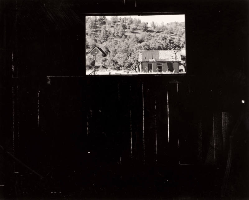 Barn With Picture Window, Chloride, New Mexico