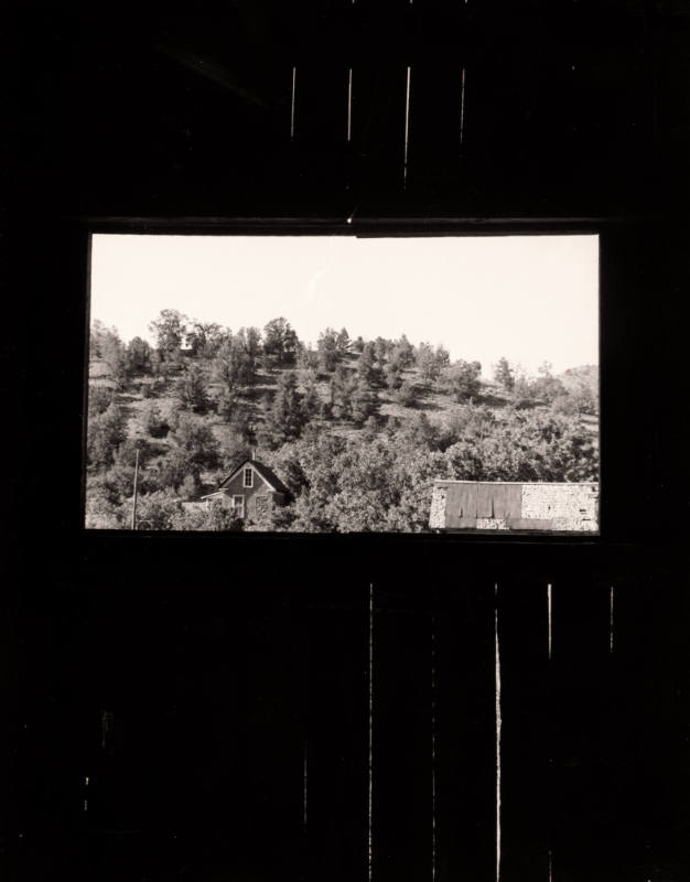 The Barn With the Picture Window, Chloride, New Mexico