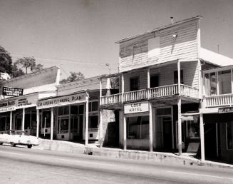 The Main Street of Angels Camp, California