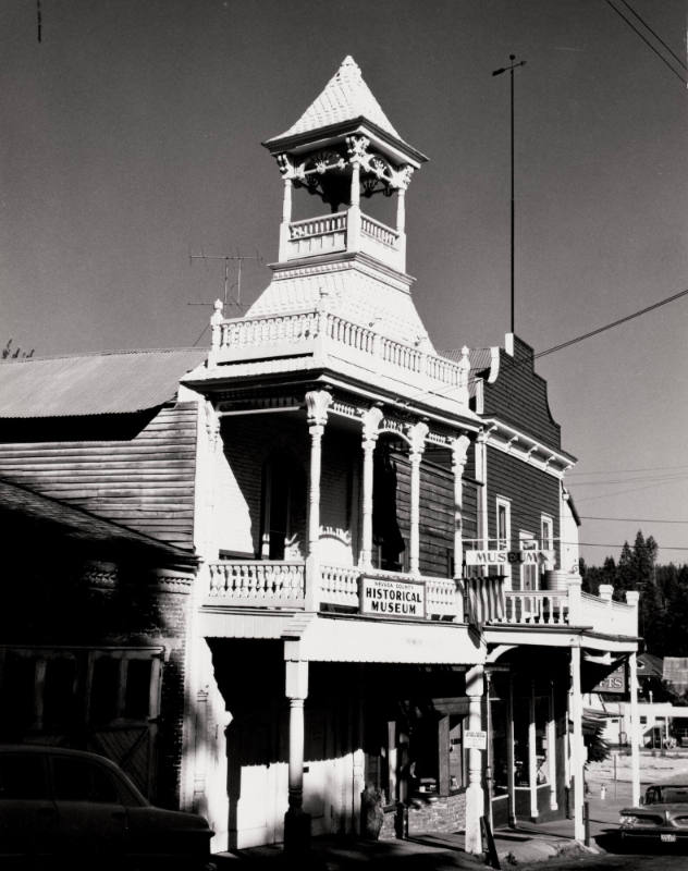 Old Fire House in Nevada City, California