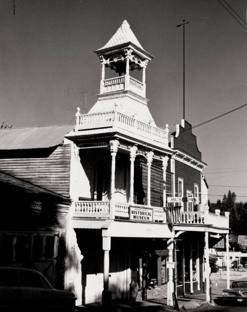 Old Fire House in Nevada City, California