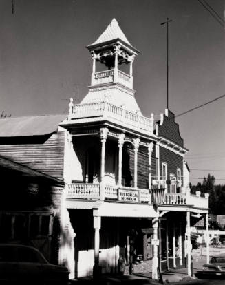 Old Fire House in Nevada City, California