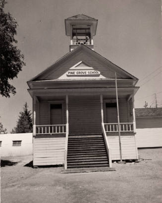 School House in the Village of Pine Grove, California