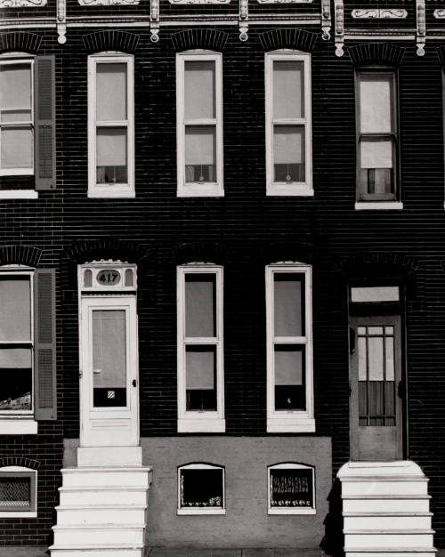 Row Houses in Baltimore, Maryland