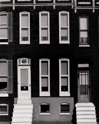 Row Houses in Baltimore, Maryland