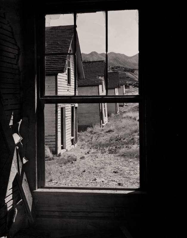 View from Interior of One of the Abandoned Houses in Madrid, N.M