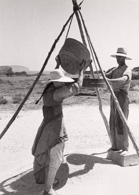 Agriculture is Primitive on Ibiza, Balearic Islands