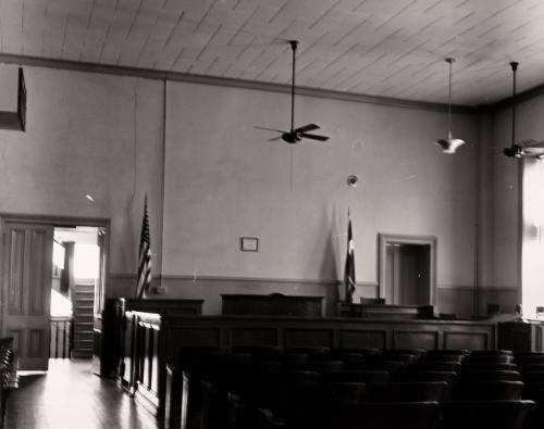 Courtroom, Clarksville Courthouse