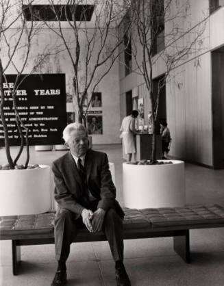 Roy Stryker at Amon Carter Museum, Ft. Worth, Texas