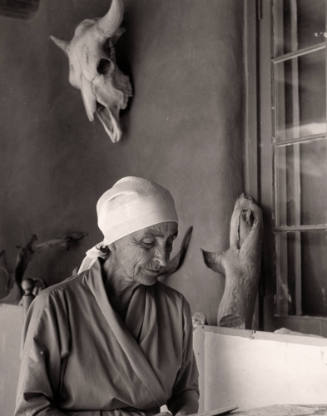 Untitled (O'Keeffe at Home), New Mexico