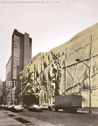 The Museum of Modern Art Wrapped (Project for the MoMA, New York - June 1968)