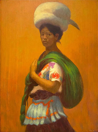 Woman with Turban (Guatemala: Lavadora)
