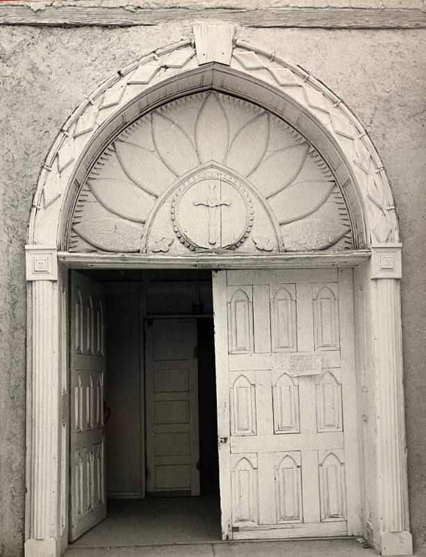 Doorway of the Church at Ranchos de Taos
