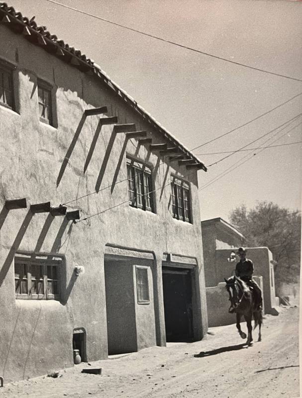 Old House, Canyon Road, Santa Fe, N.M.