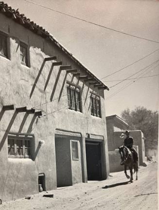 Old House, Canyon Road, Santa Fe, N.M.
