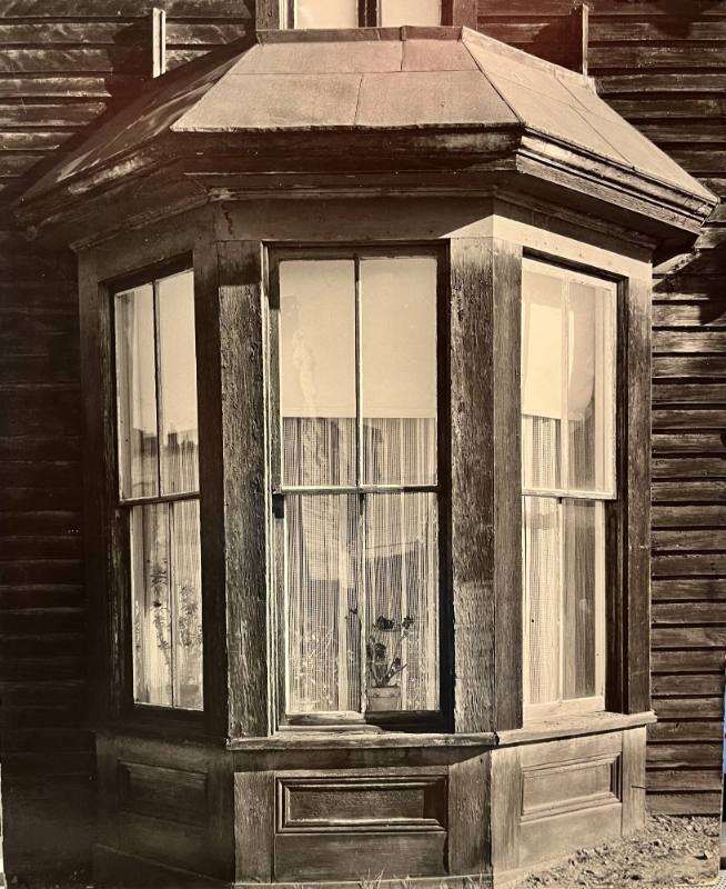 The Bay Windows of the Old H.A.W. Tabor House in Leadville, Colo.