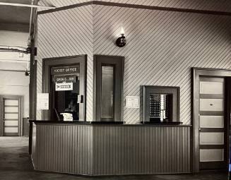 Ticket Office in the Denver and Rio Grande Railroad Station in Durango, Colorado