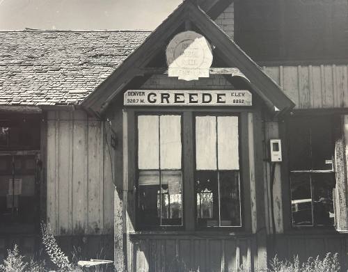 Denver and Rio Grande Railroad Station in Creede, Colorado