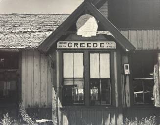 Denver and Rio Grande Railroad Station in Creede, Colorado