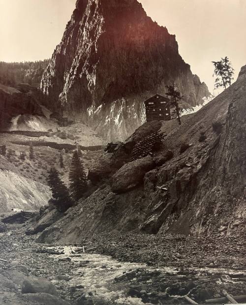 Mining Operations on Willow Creek near the Ghost Town of Creede, Colorado