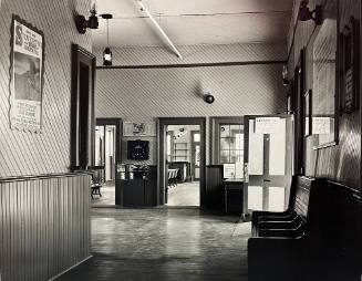 Waiting Room of the Denver and Rio Grande Railroad Station in Durango, Colorado
