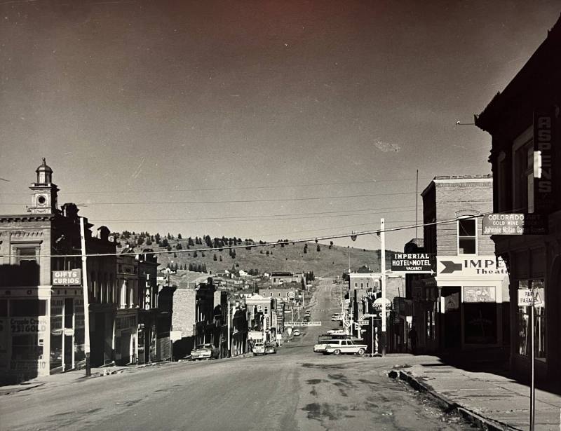 Bennett Street in Cripple Creek, Colorado