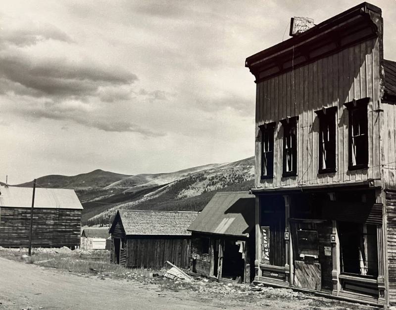 Buildings in the Ghost Town of Kokomo, Colorado