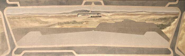 Passing Through Series IV (Rear View Mirror)