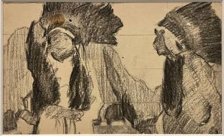 Taos Indians in War Bonnet